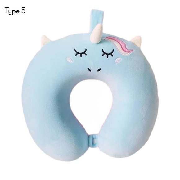 Travel Neck Pillow Memory Foam Comfortable Washable Cover ﻿ - Picture 7 of 8